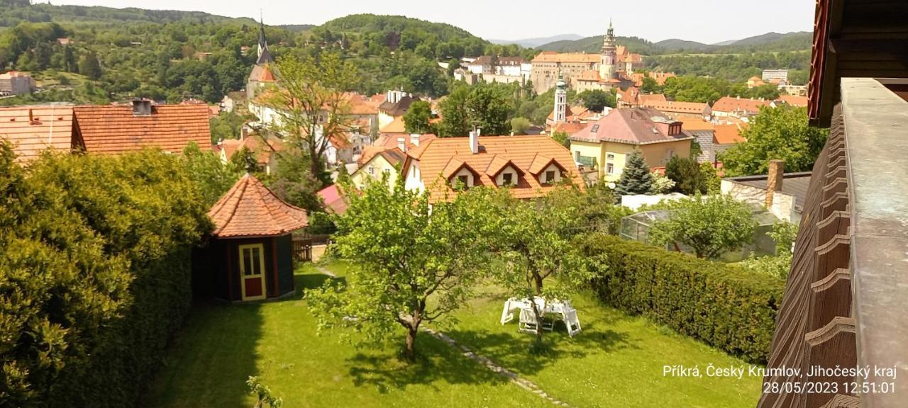 شقة Vila Hesha Český Krumlov المظهر الخارجي الصورة