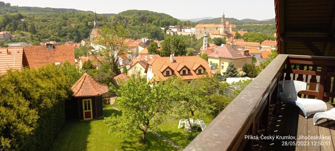 شقة Vila Hesha Český Krumlov المظهر الخارجي الصورة